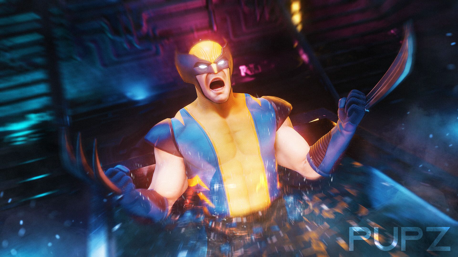 Wolverine Fortnite Wallpapers