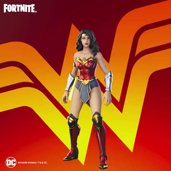 Wonder Woman Fortnite Wallpapers