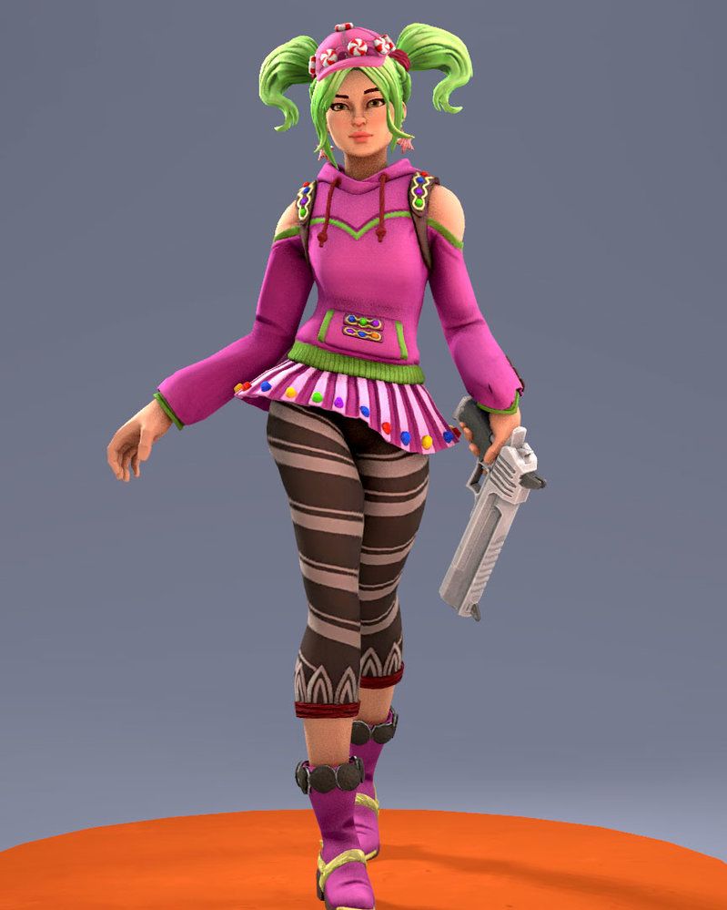 Zoey Fortnite Wallpapers