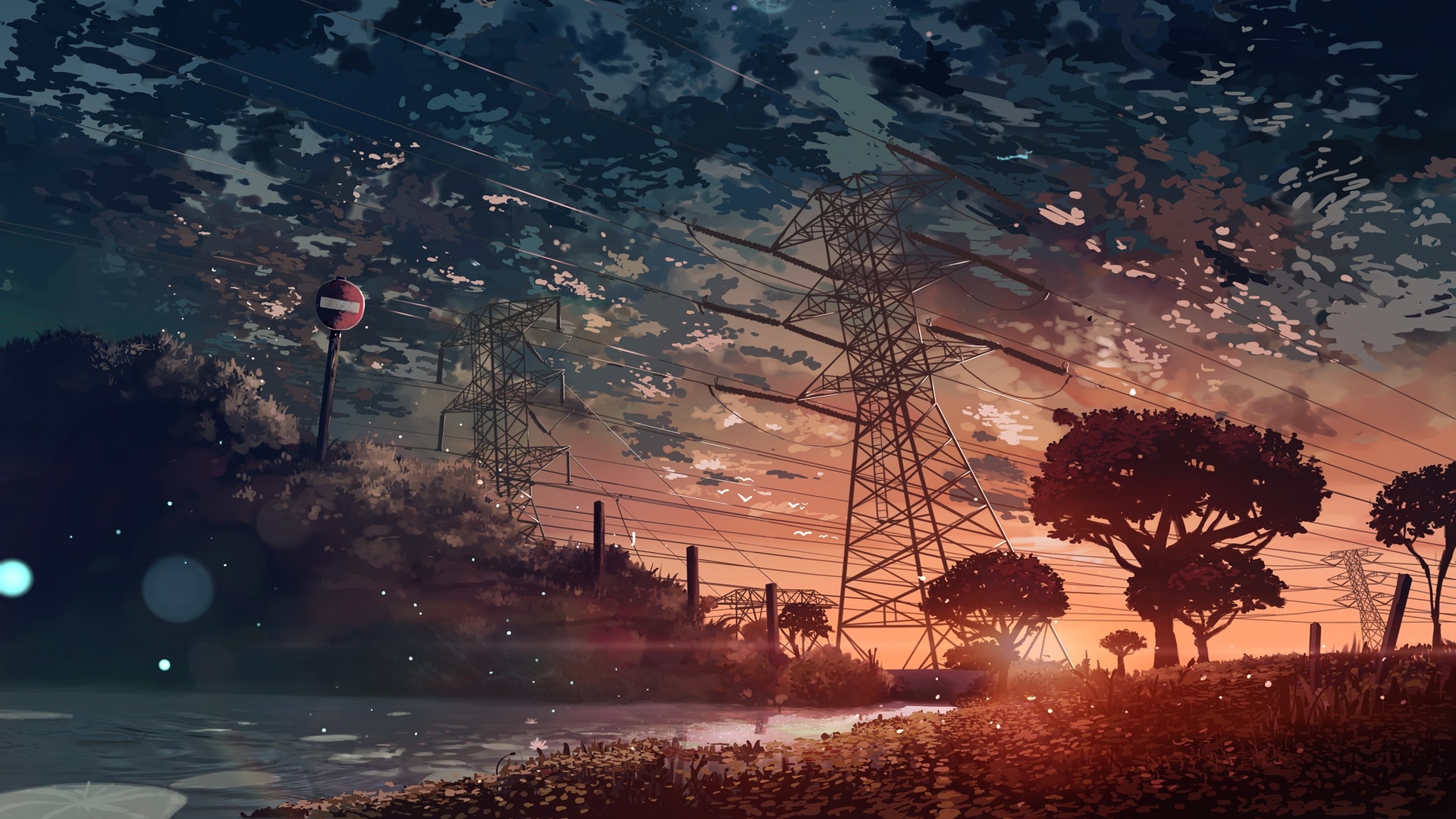 Beautiful Anime Landscapes Wallpapers