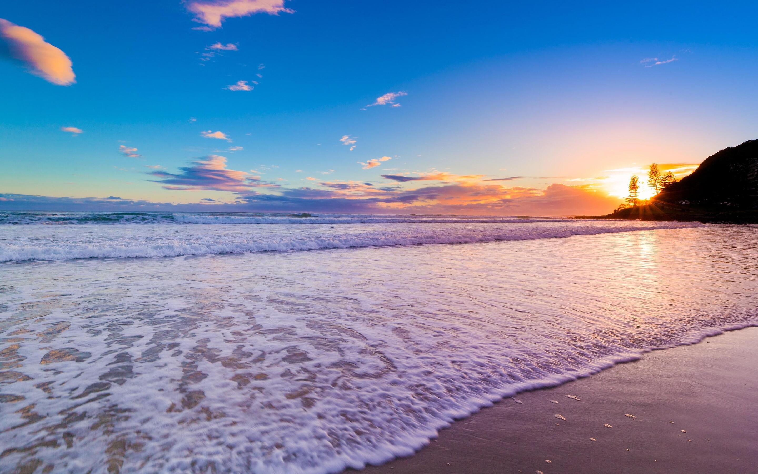 Beautiful Beach Sunrise Wallpapers