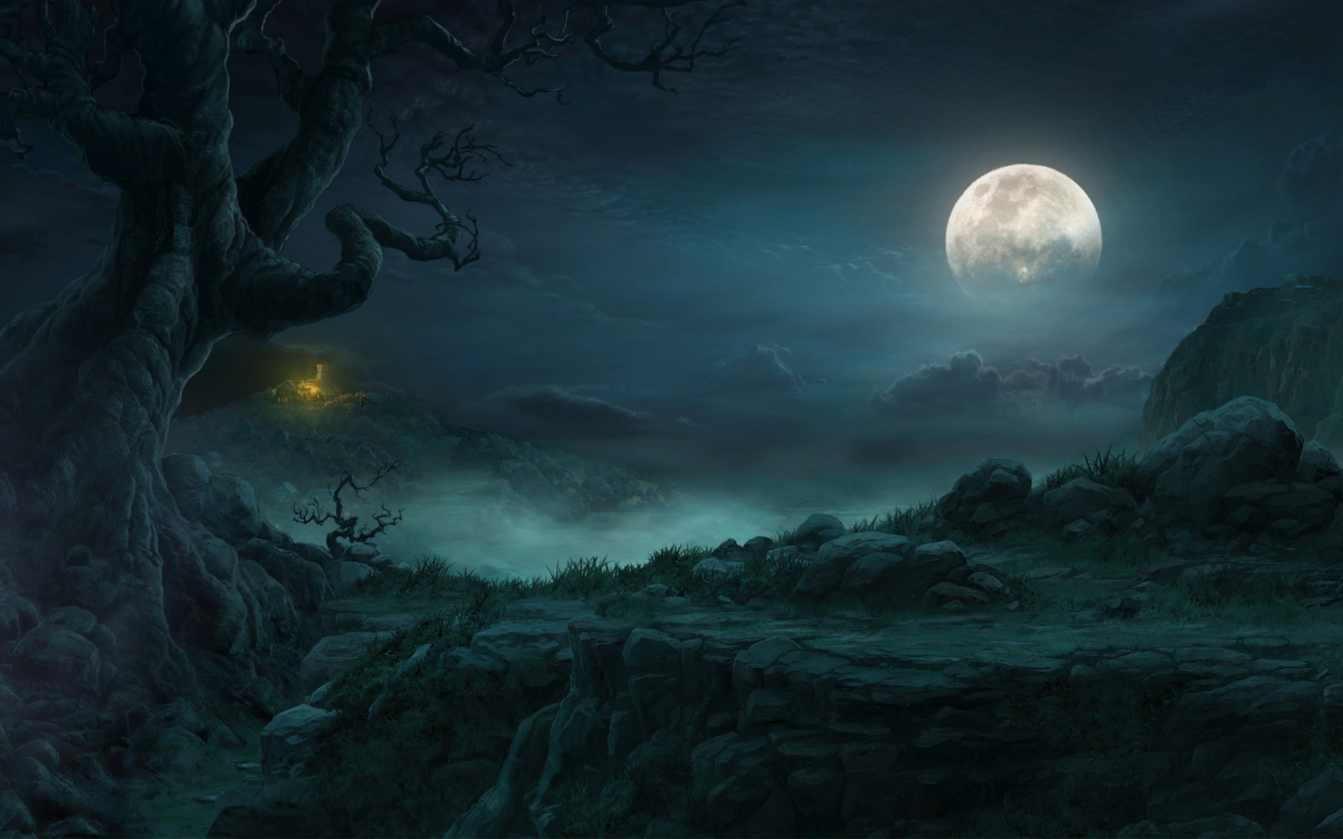 Beautiful Full Moon Wallpapers