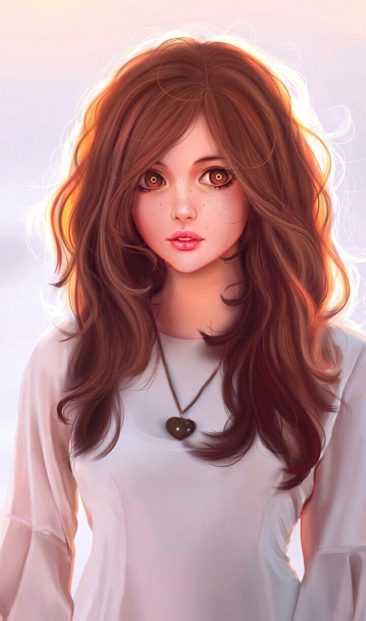 Beautiful Girl Cartoon Wallpapers