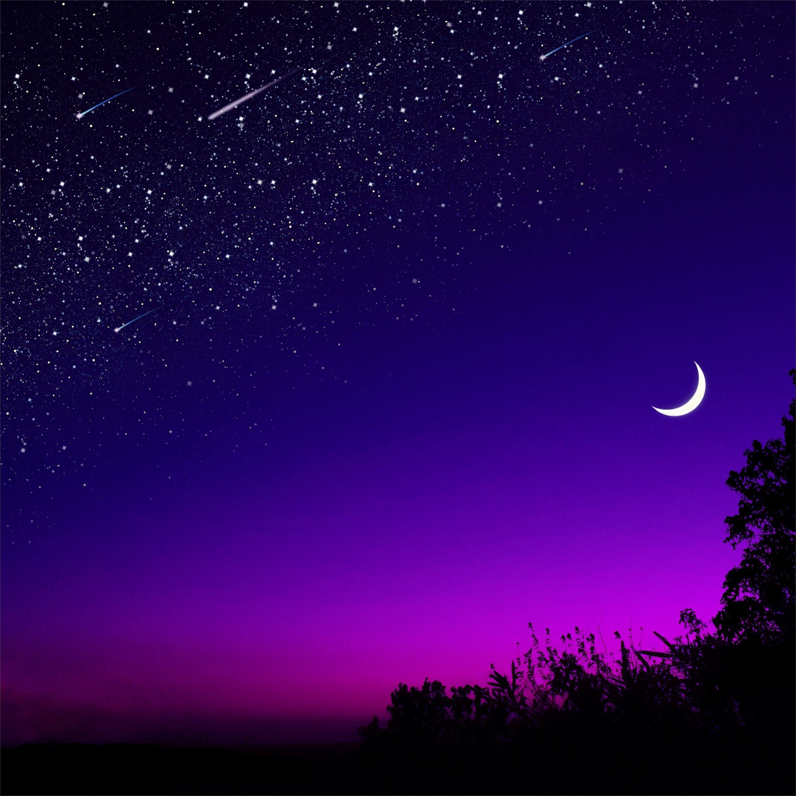 Beautiful Purple Moon Wallpapers