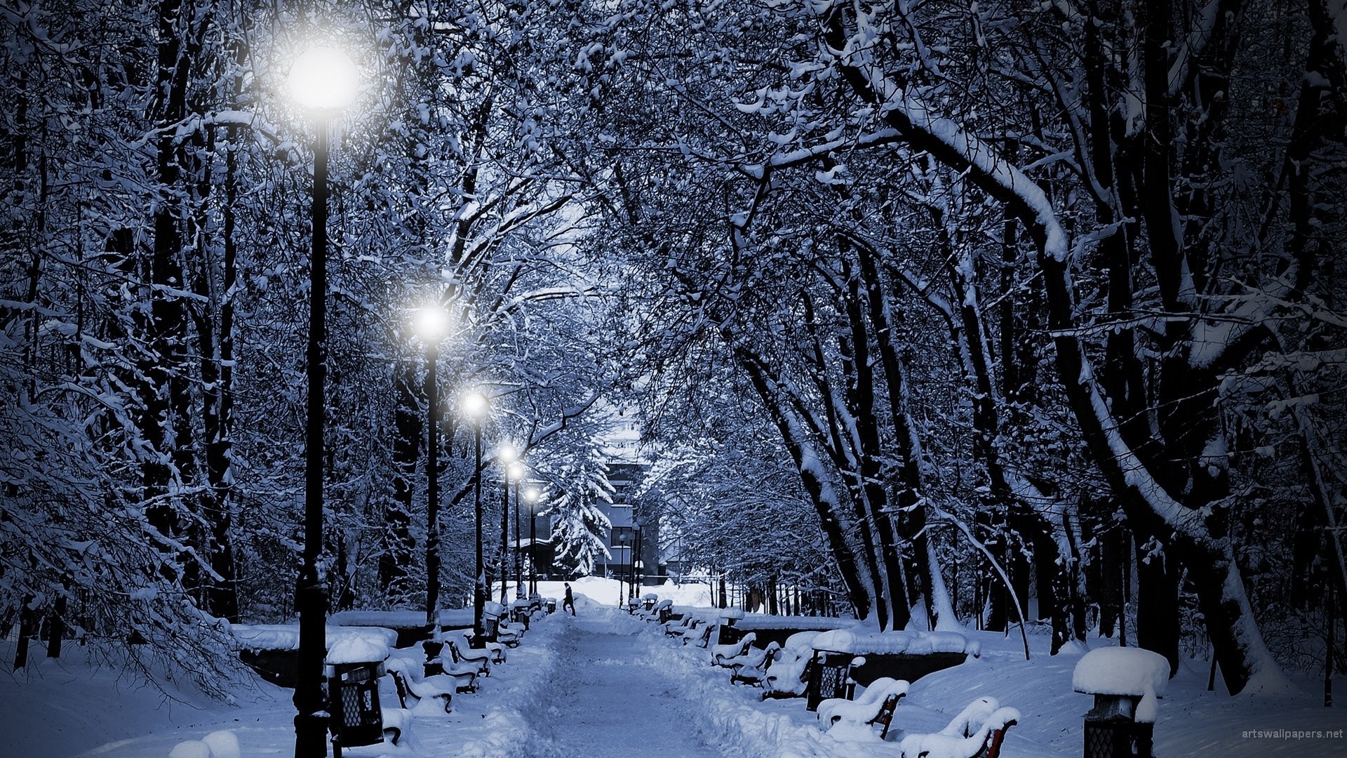 Beautiful Snow Scenes Wallpapers