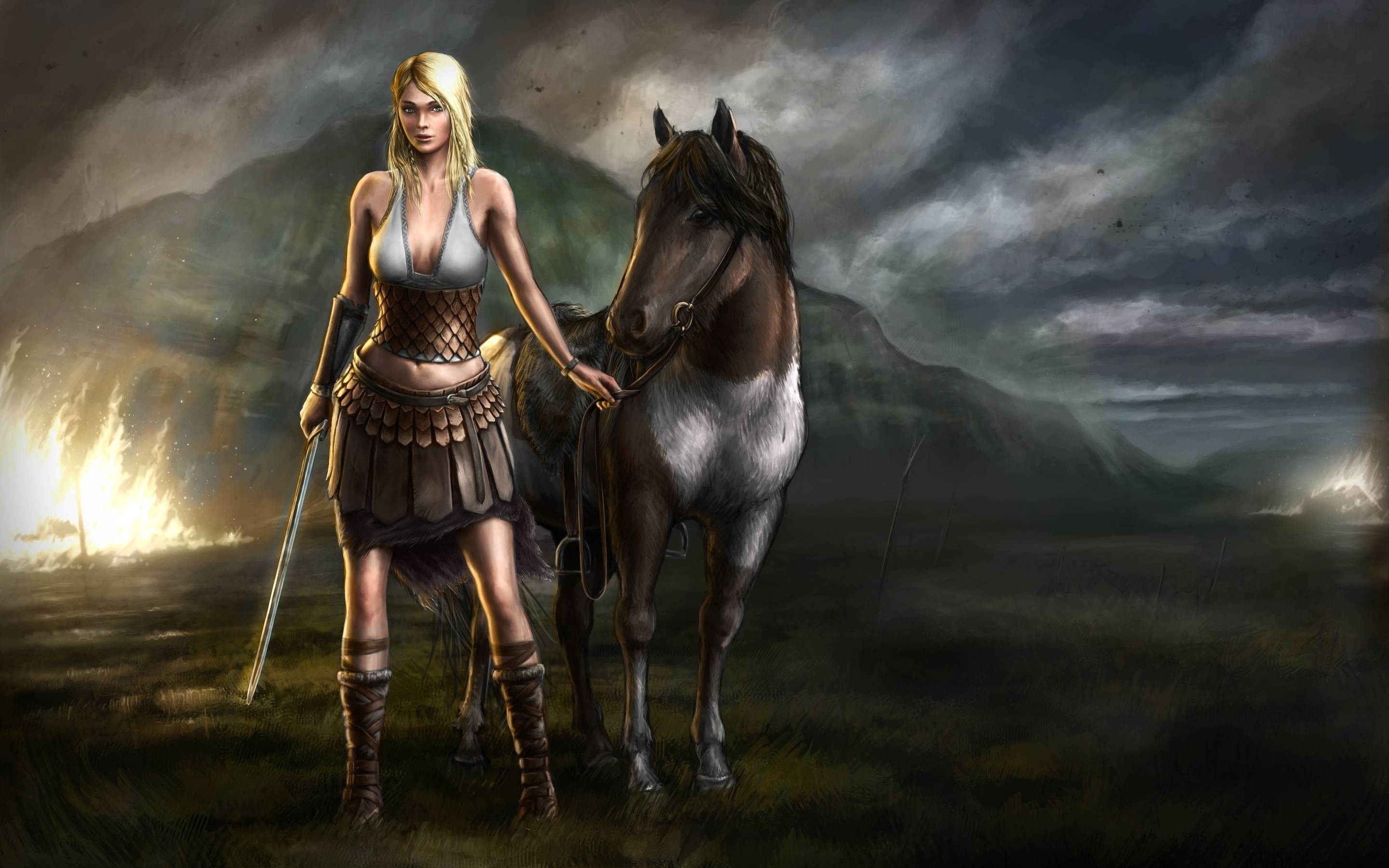 Beautiful Viking Girl Wallpapers