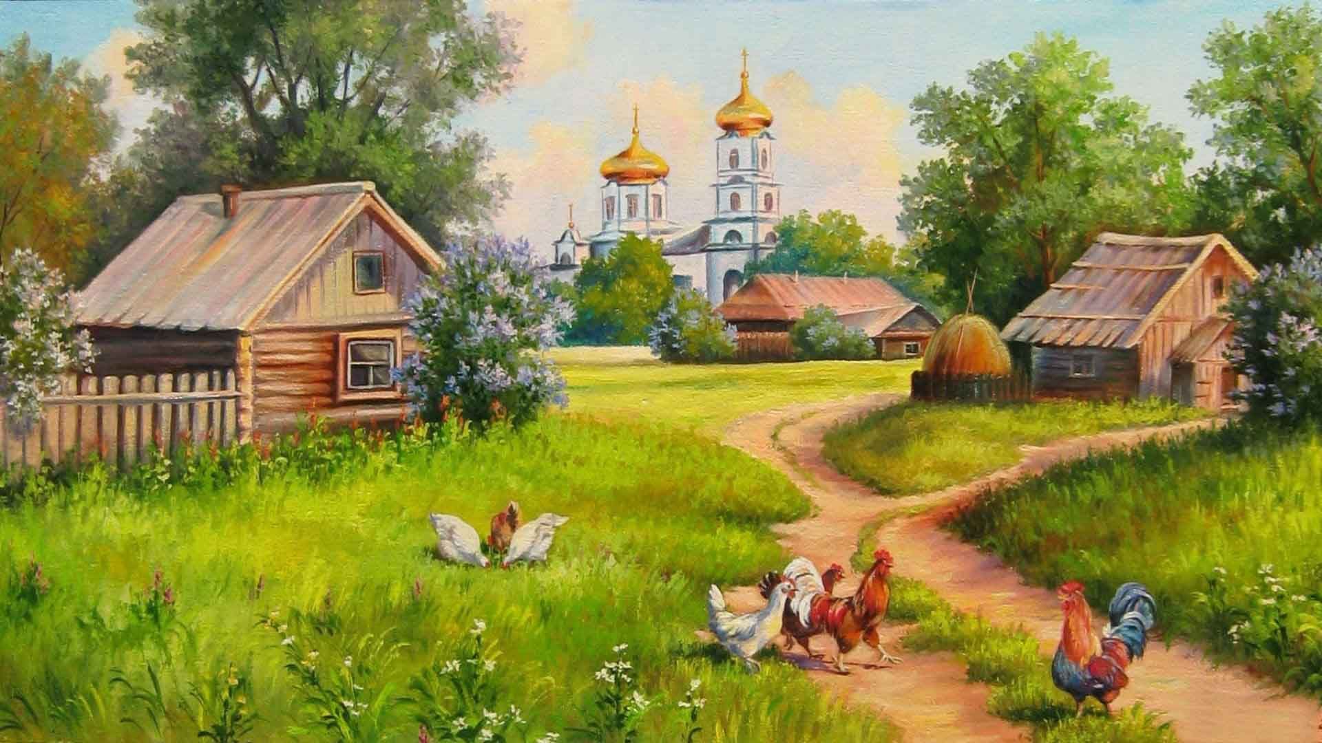 Beautiful Village Wallpapers