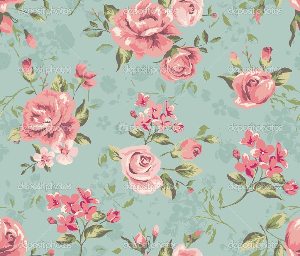 Beautiful Vintage Flower Wallpapers