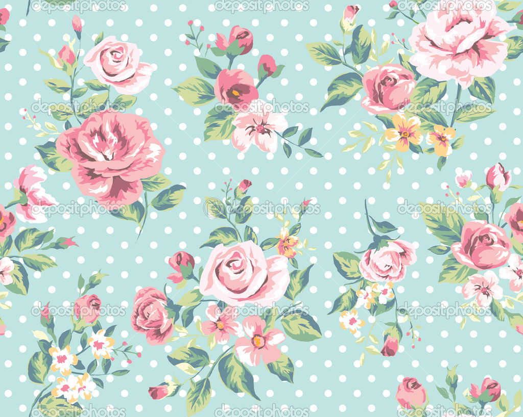 Beautiful Vintage Flower Wallpapers