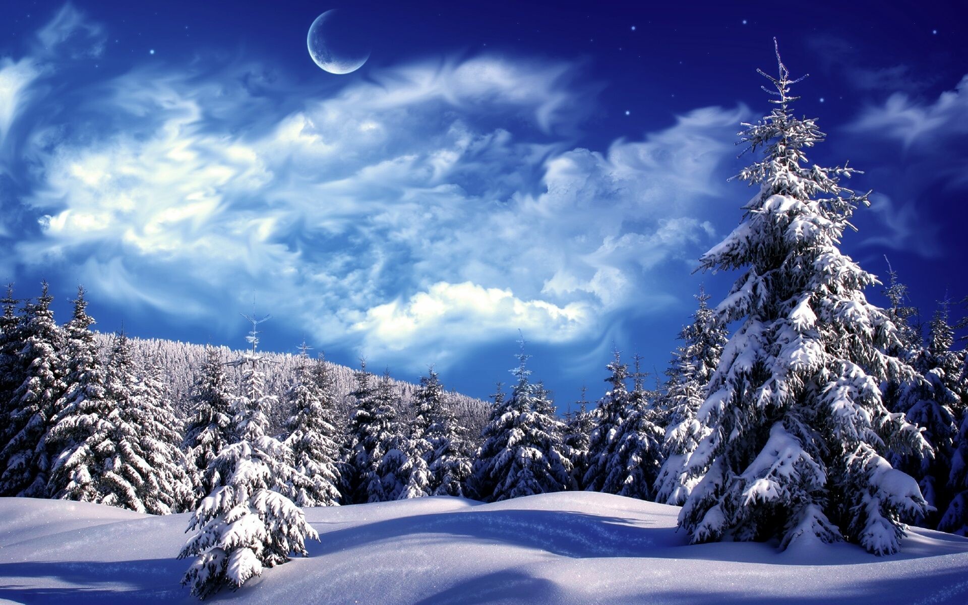 Beautiful Winter Scenes Wallpapers