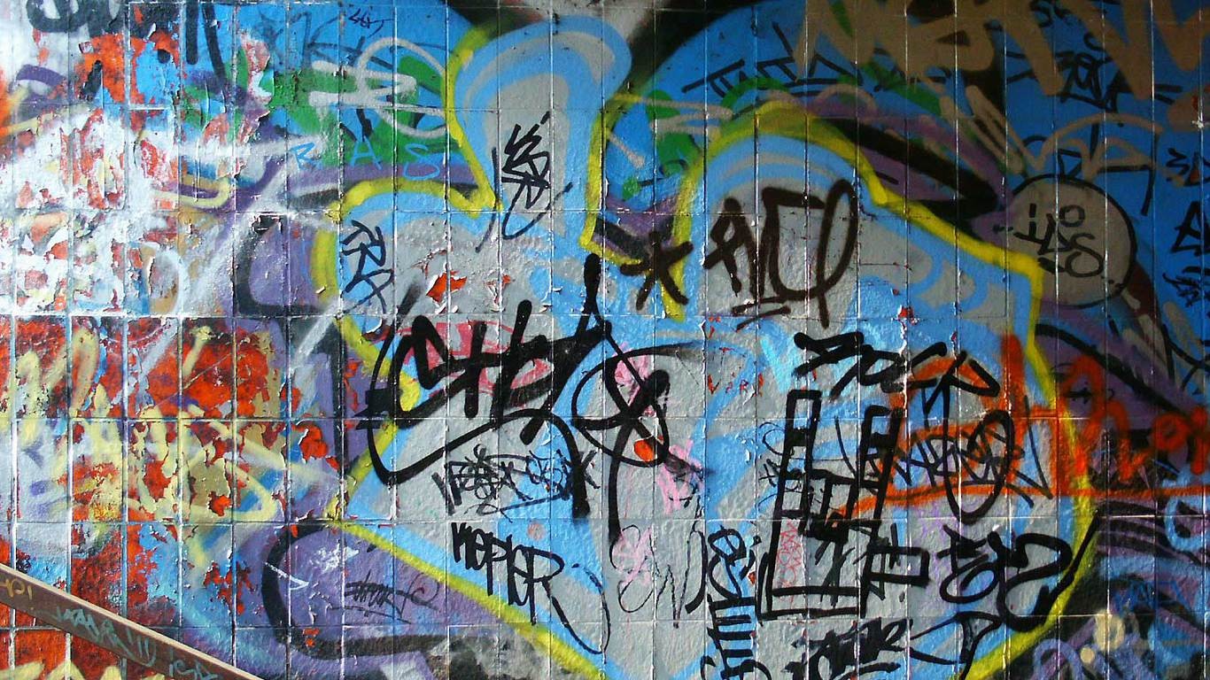 Cute Abstract Graffiti Wallpapers