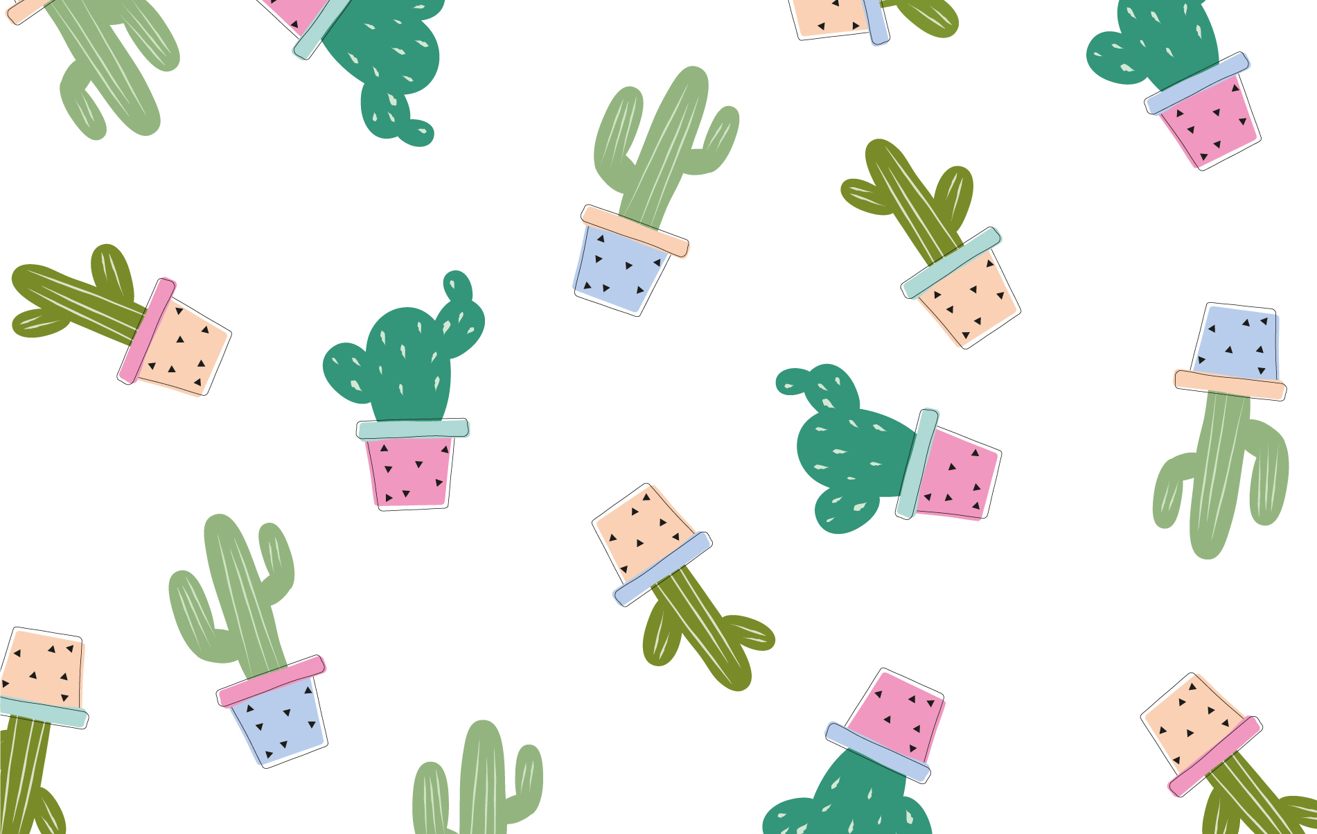 Cute Aesthetic Cactus Wallpapers Wallpapers