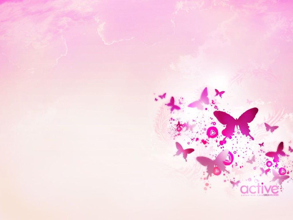 Cute Aesthetic Pink Butterfly Wallpapers Wallpapers