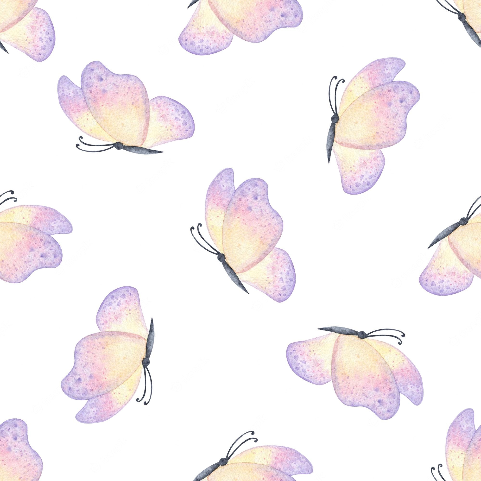 Cute Aesthetic Pink Butterfly Wallpapers Wallpapers