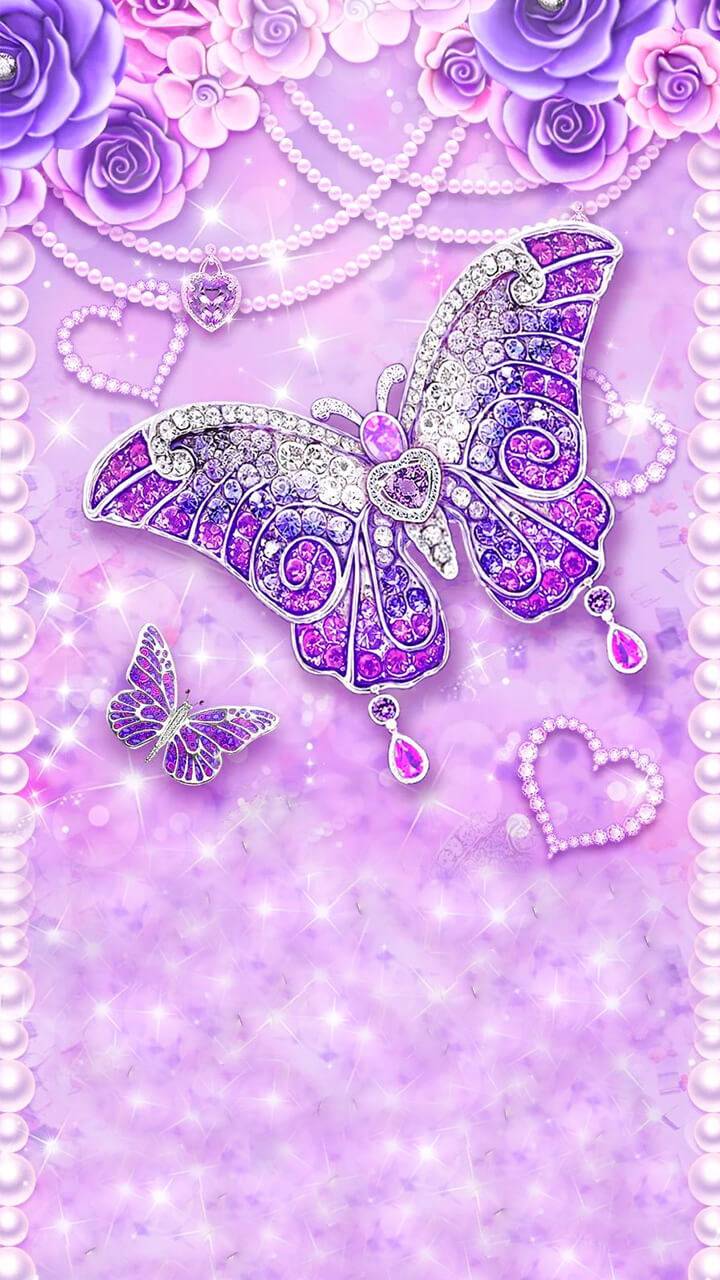 Cute Aesthetic Pink Butterfly Wallpapers Wallpapers