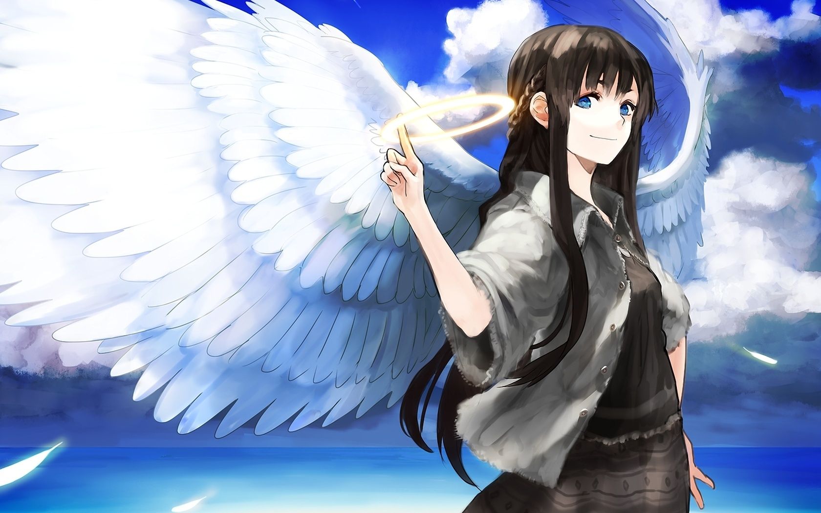 Cute Angel Anime Girl Wallpapers Wallpapers