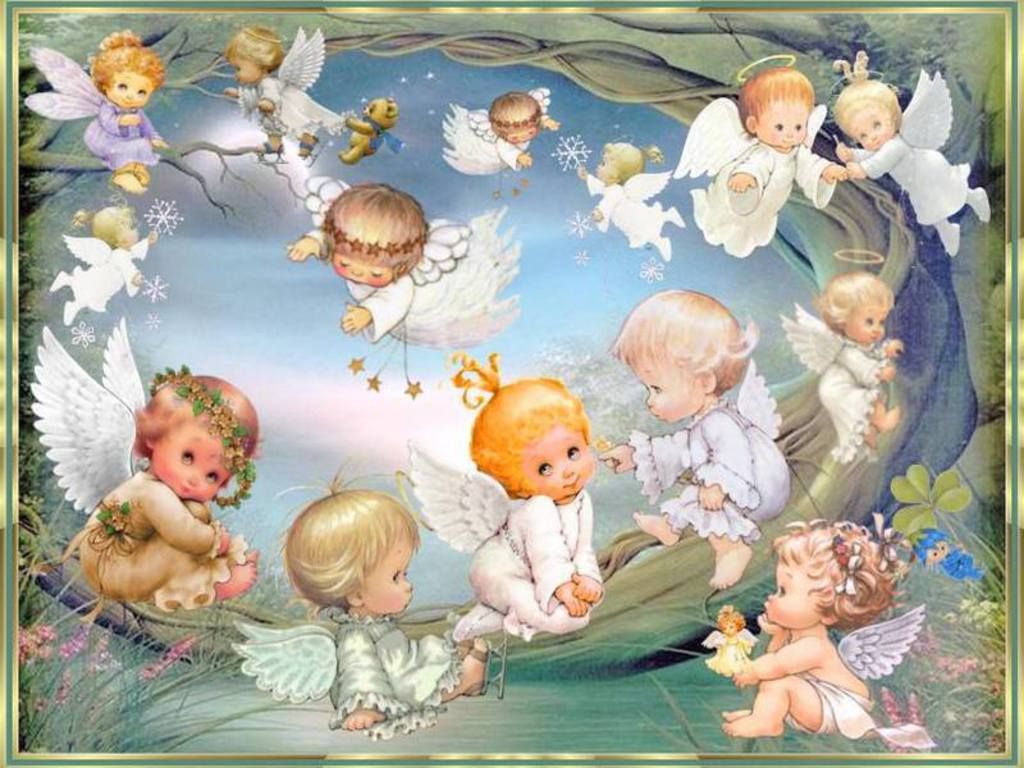 Cute Angels Wallpapers