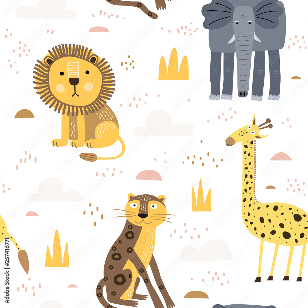 Cute Animal Print Wallpapers