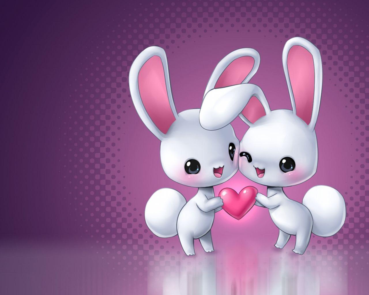 Cute Animated Love Wallpapers Wallpapers