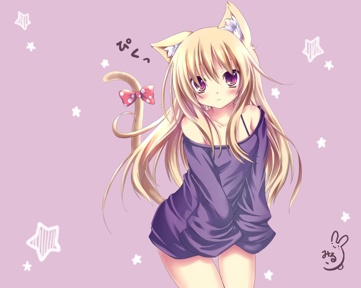 Cute Anime Cat Girl Wallpapers