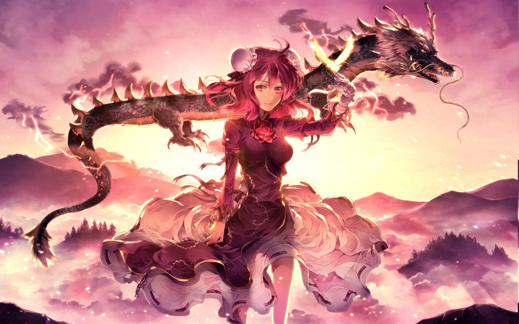 Cute Anime Dragon Girl Wallpapers Wallpapers