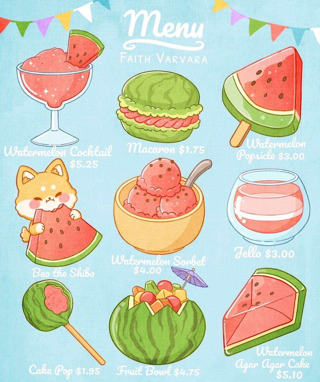 Cute Anime Food Wallpapers