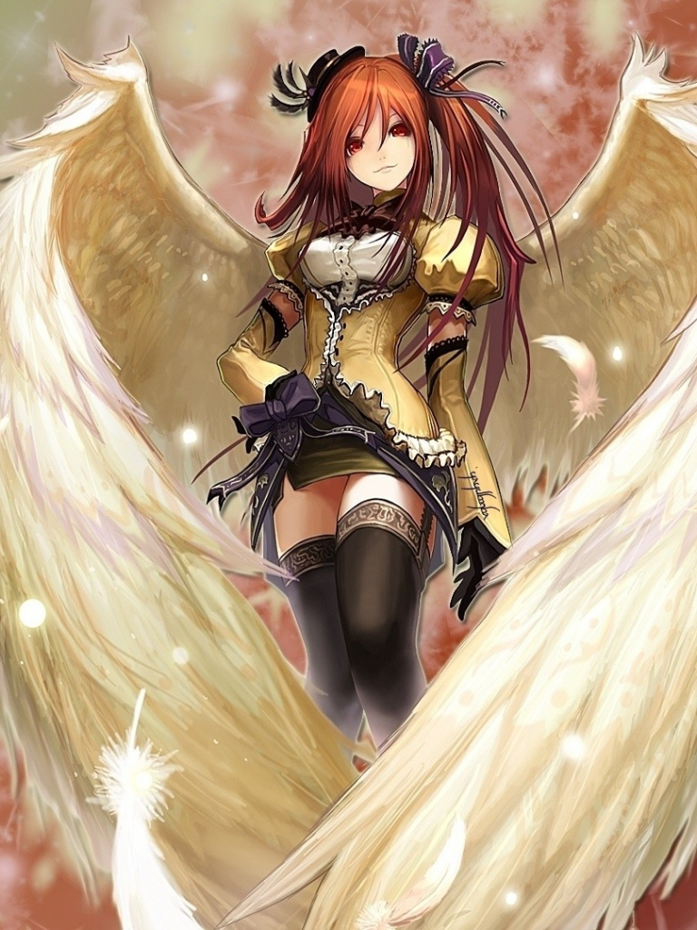 Cute Anime Girl Angel Wallpapers