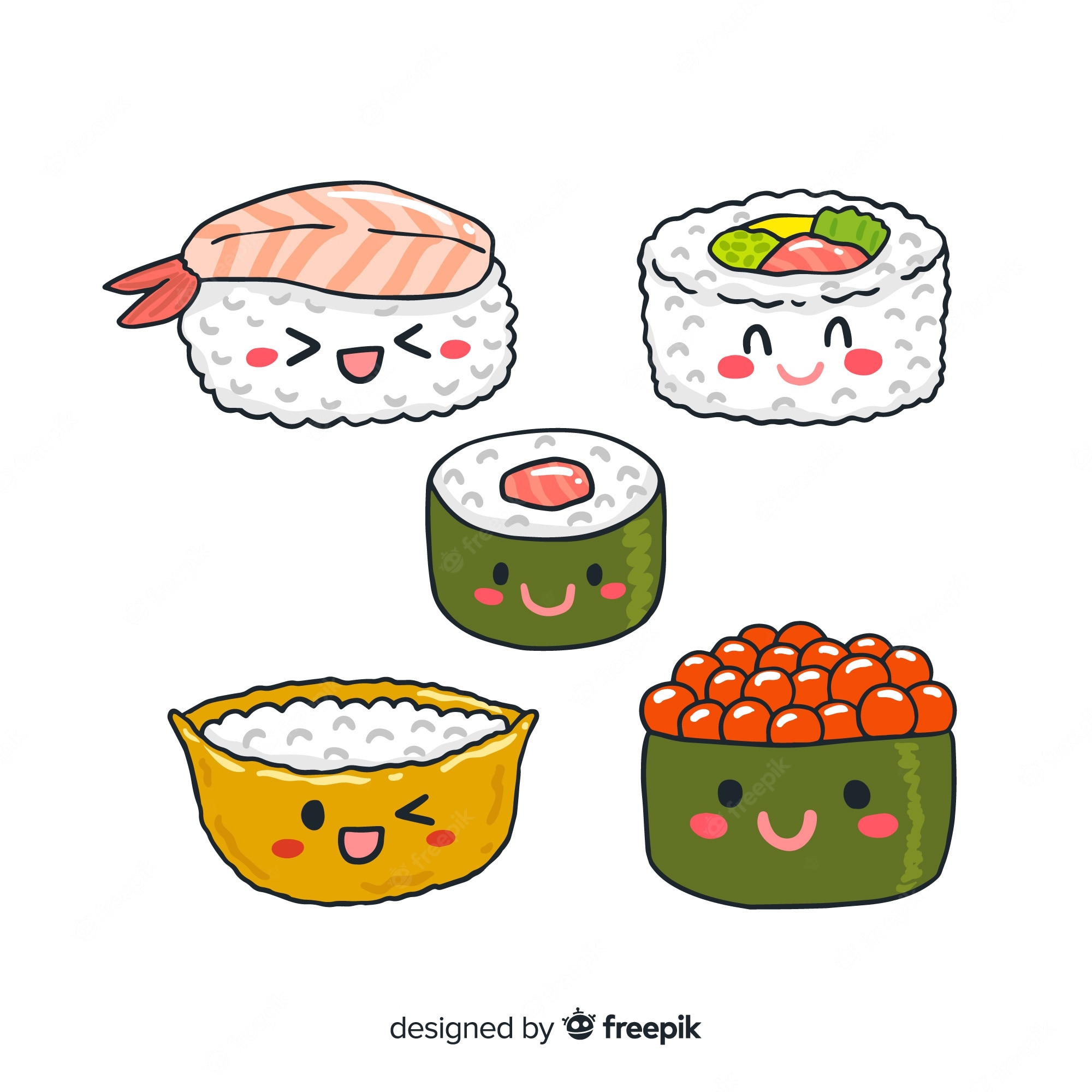 Cute Anime Sushi Wallpapers