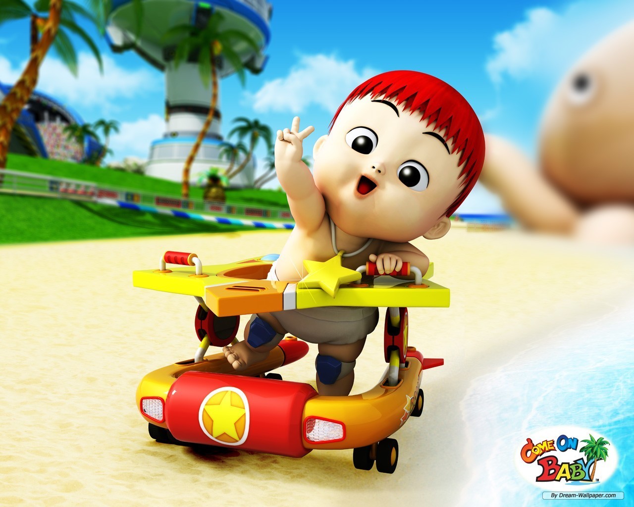 Cute Baby Cartoon Hd Wallpapers