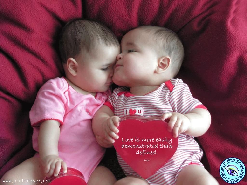 Cute Baby Couple Wallpapers