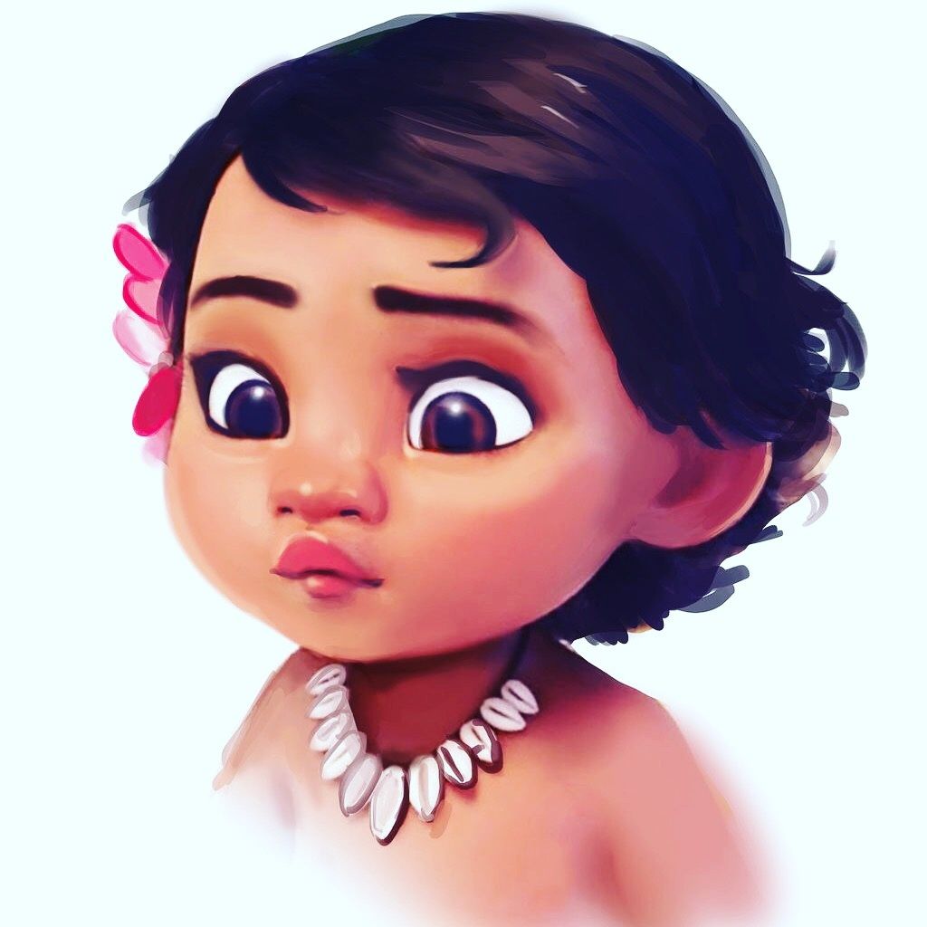 Cute Baby Moana Wallpapers