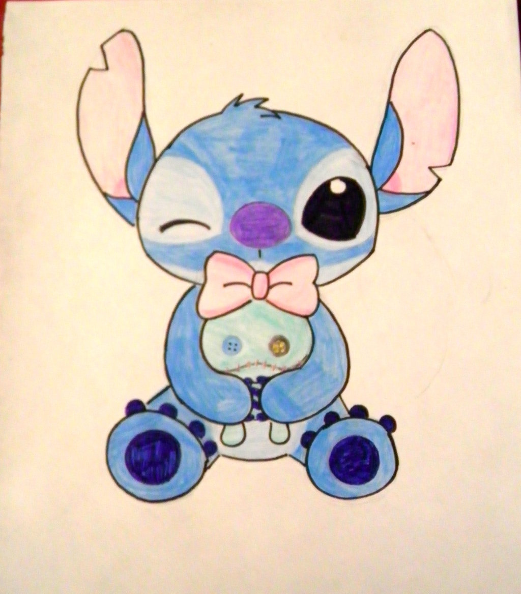 Cute Baby Stitch Wallpapers