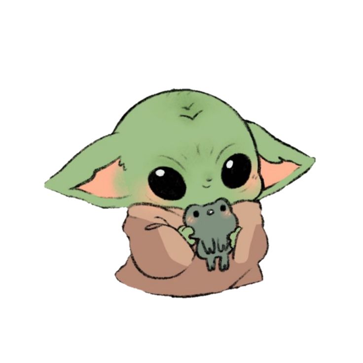 Cute Baby Yoda Drawings Wallpapers Wallpapers