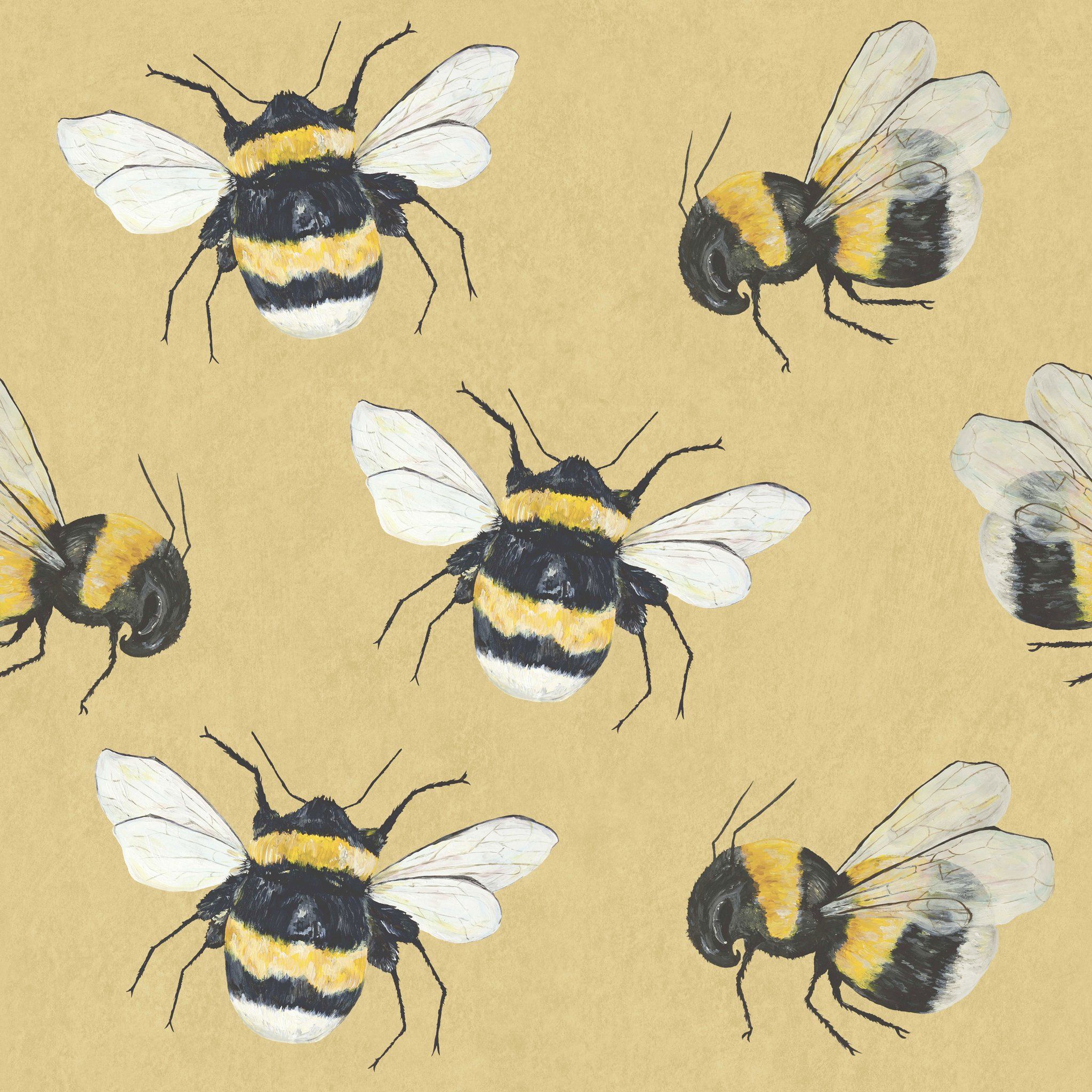 Cute Bee Desktop Wallpapers