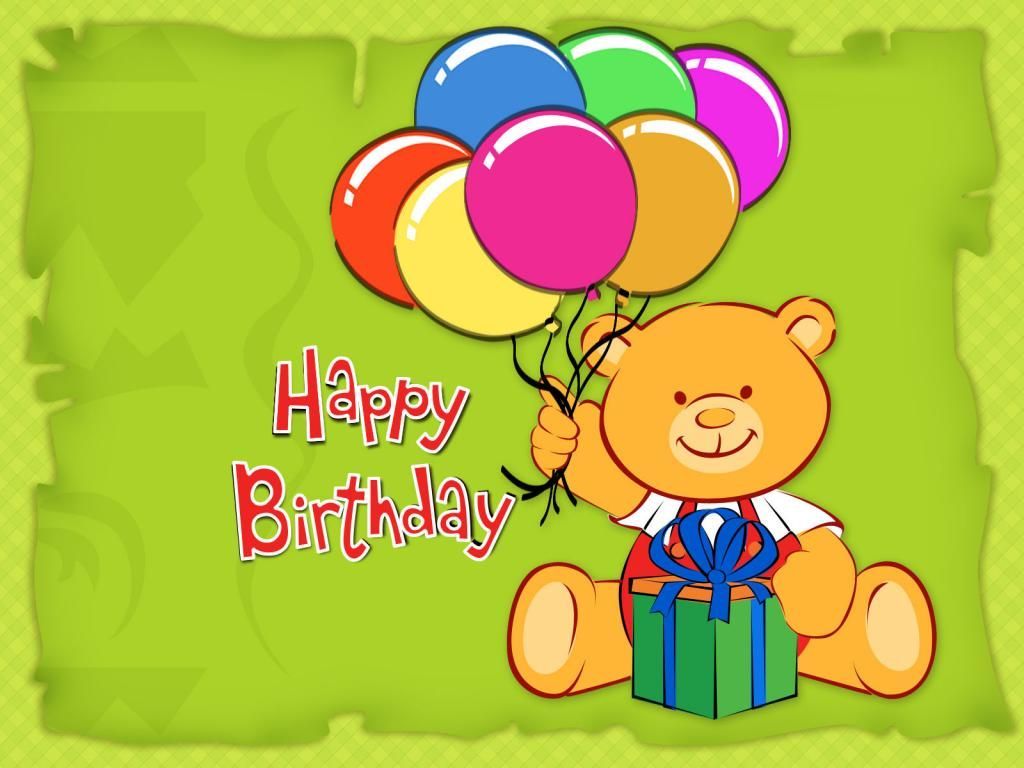 Cute Birthday Cartoon Wallpapers