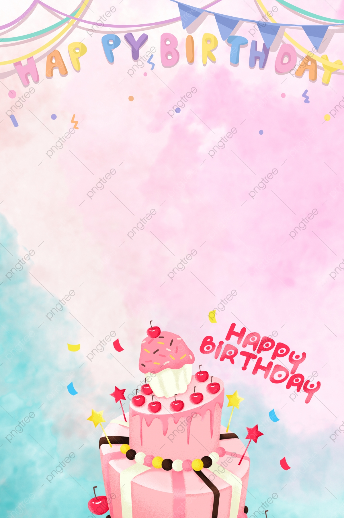 Cute Birthday Cartoon Wallpapers