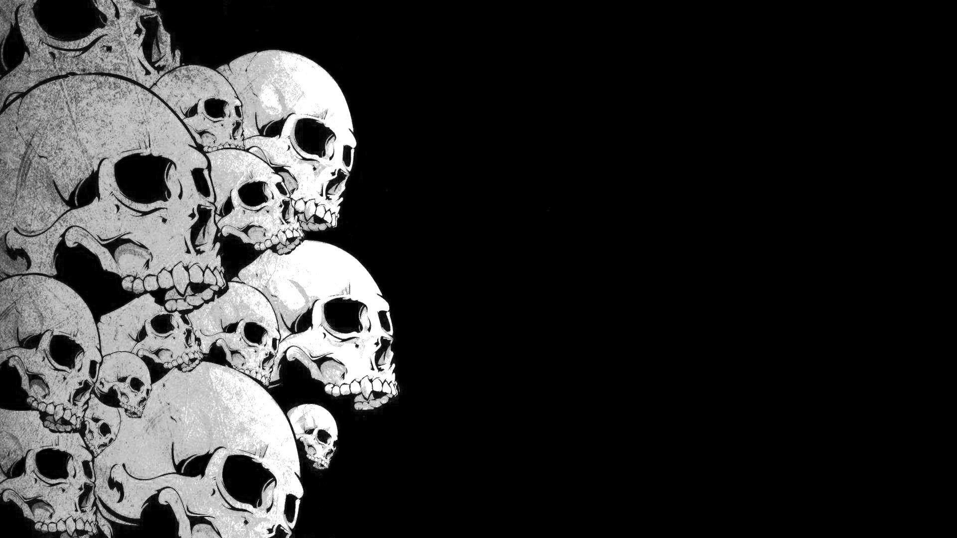 Cute Black Skull Wallpapers Wallpapers