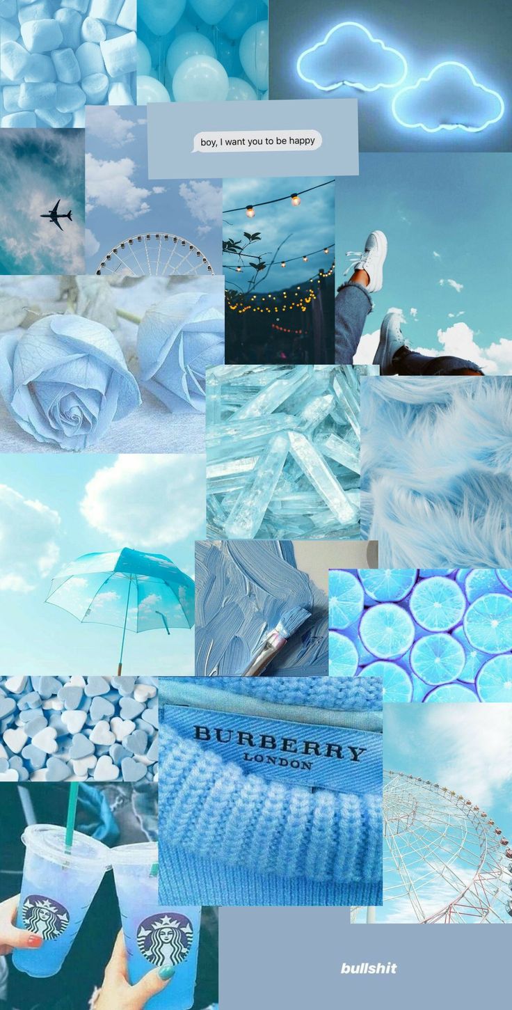 Cute Blue Aesthetic Wallpapers