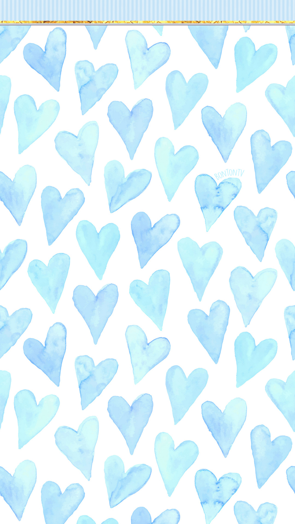Cute Blue Heart Wallpapers