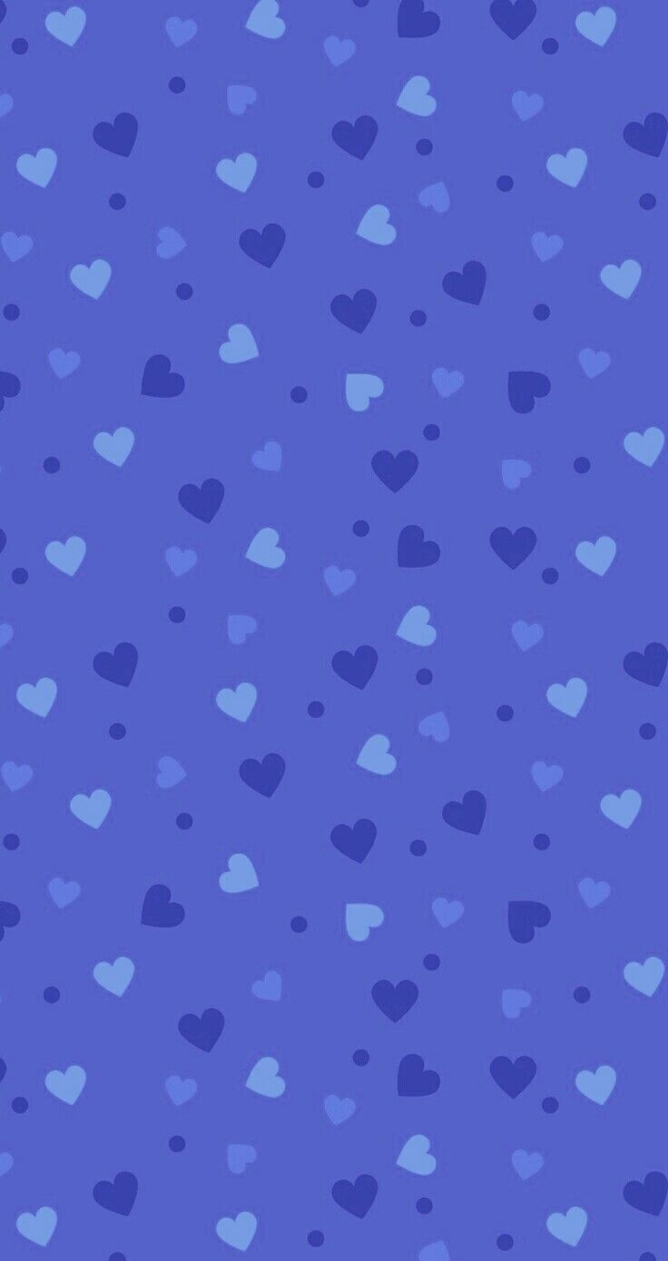 Cute Blue Heart Wallpapers