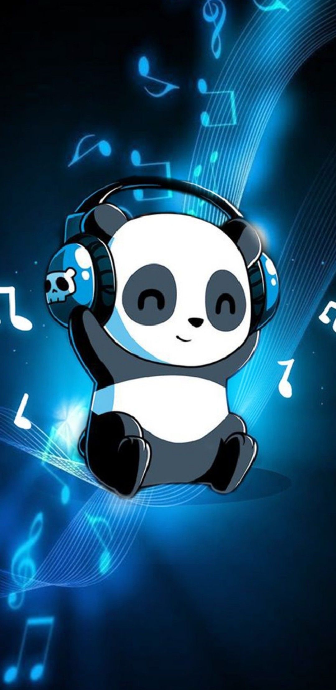 Cute Blue Panda Wallpapers