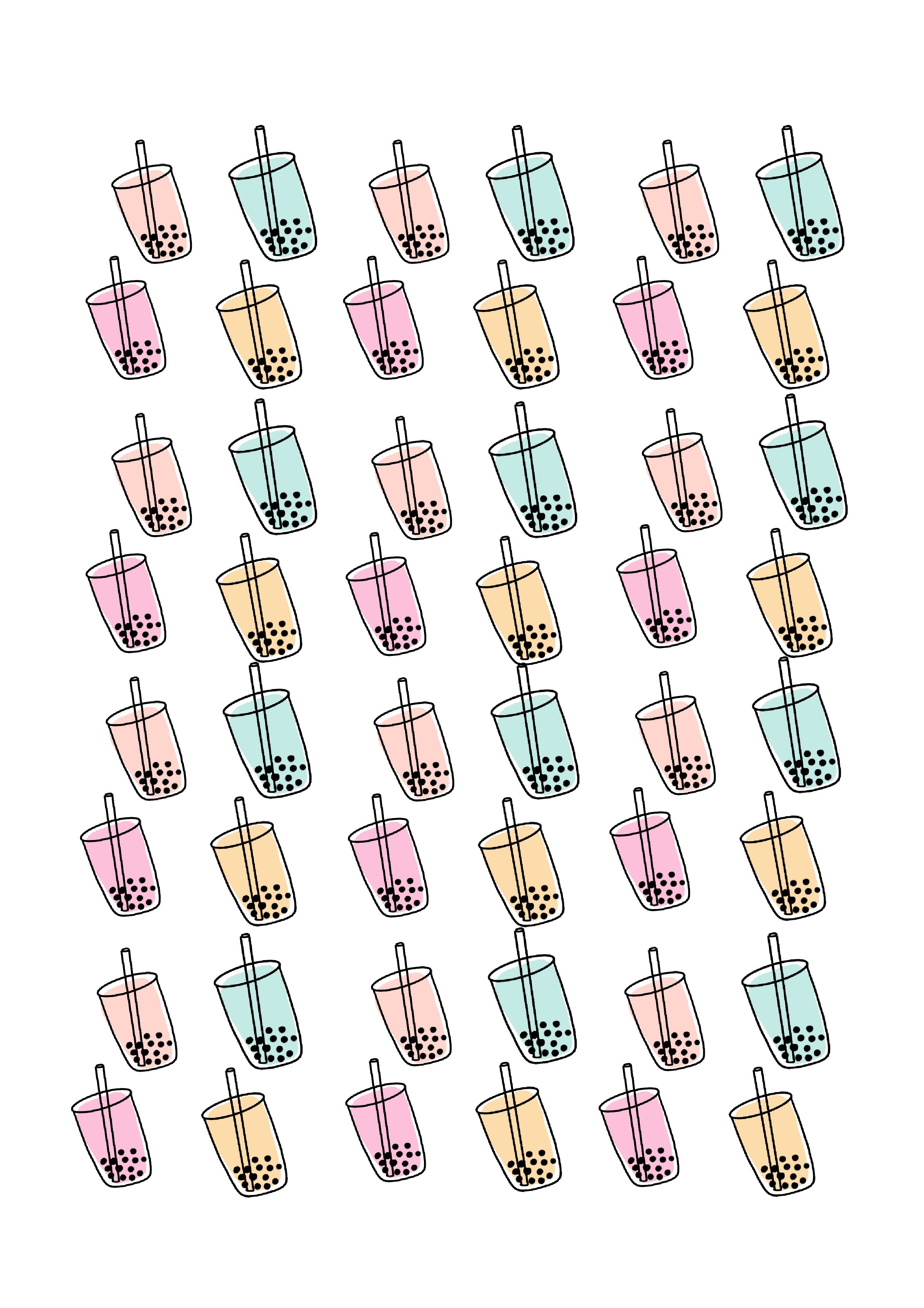 Cute Boba Tea Wallpapers Wallpapers