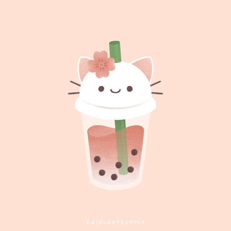 Cute Boba Tea Wallpapers Wallpapers