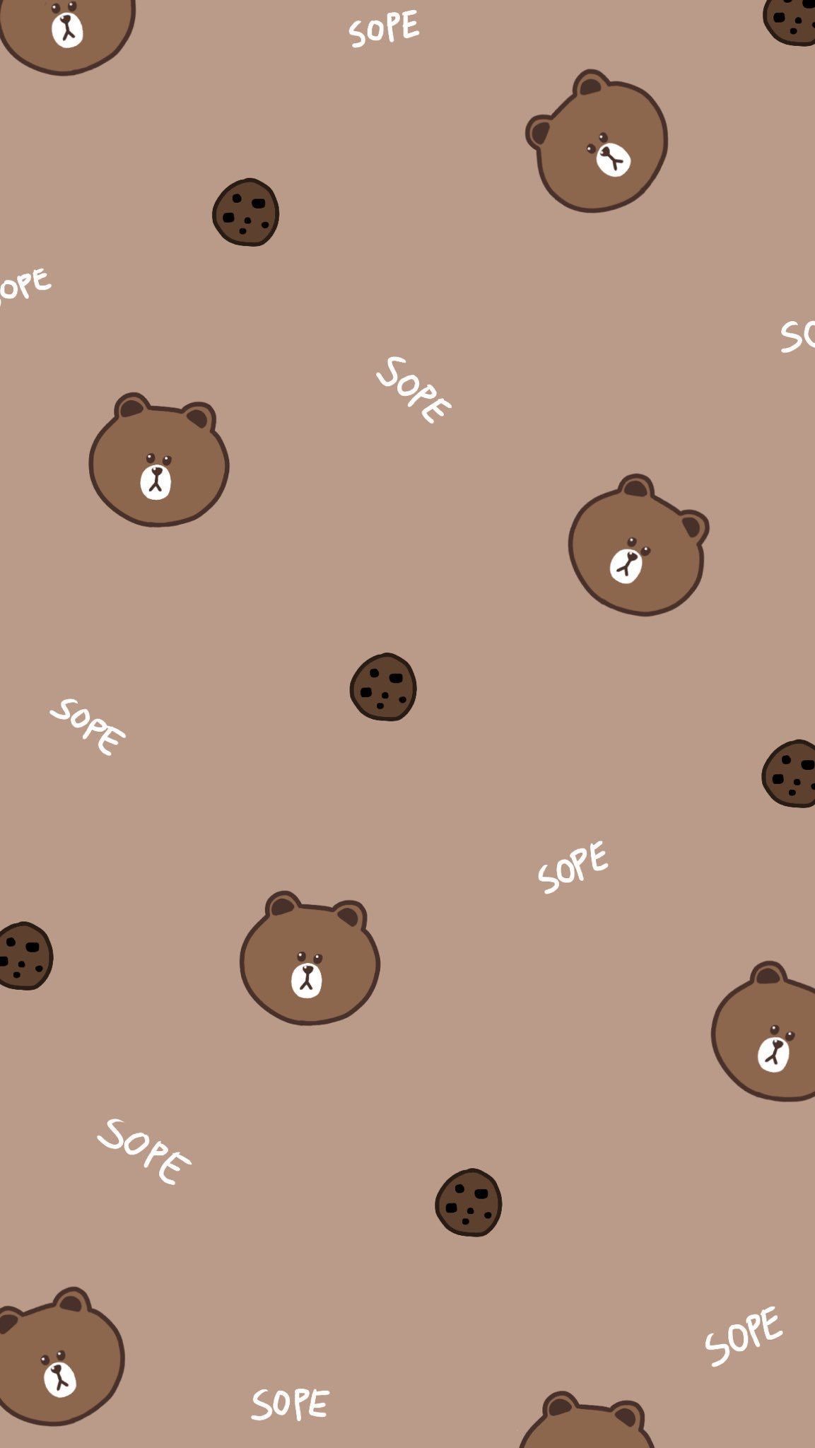 Cute Brown Iphone Wallpapers