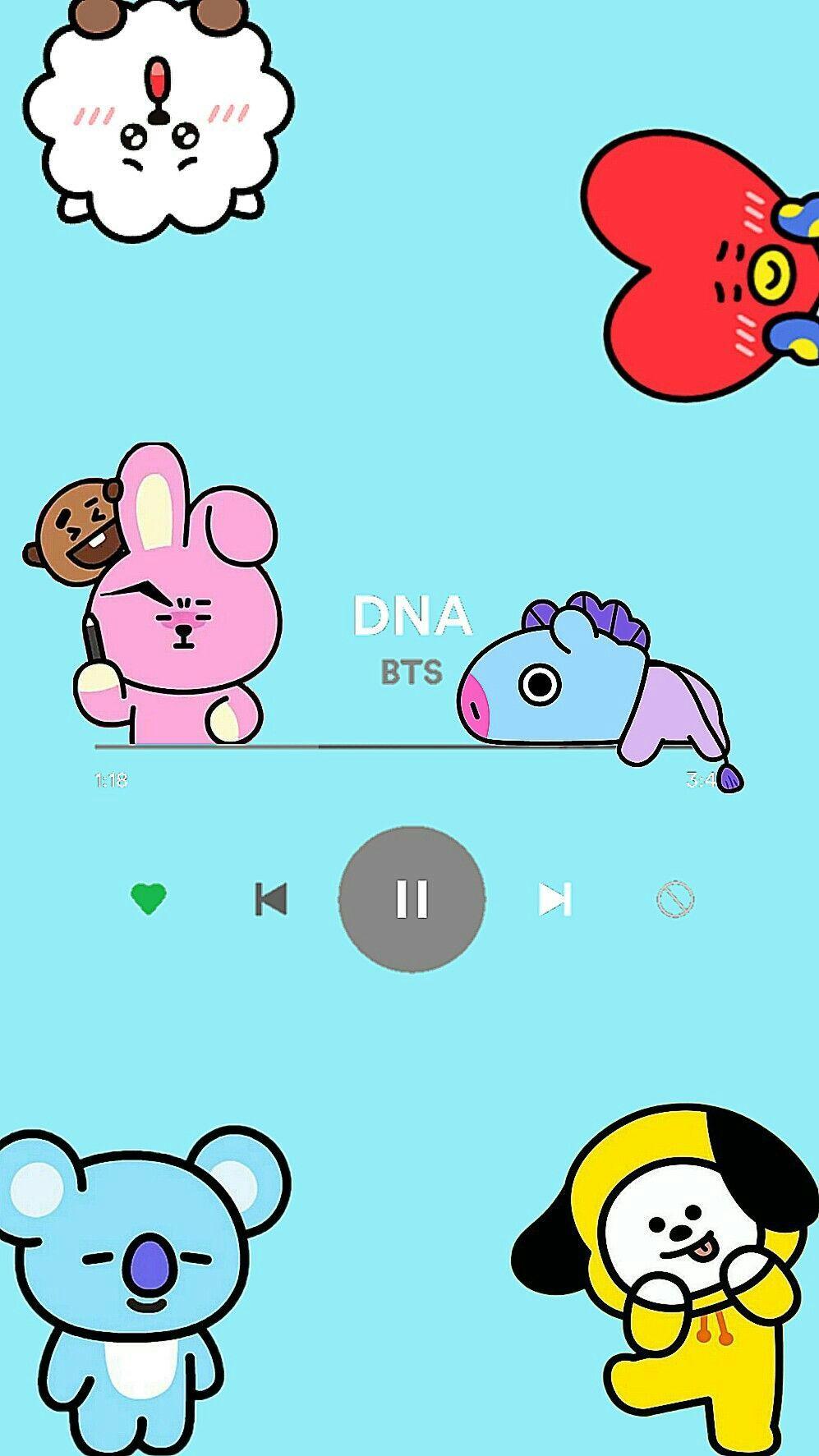 Cute Bt21 Wallpapers