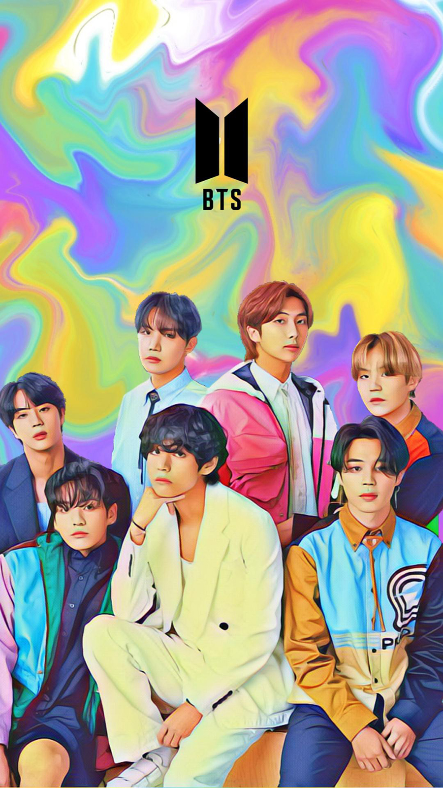 Cute Bts Group Wallpapers