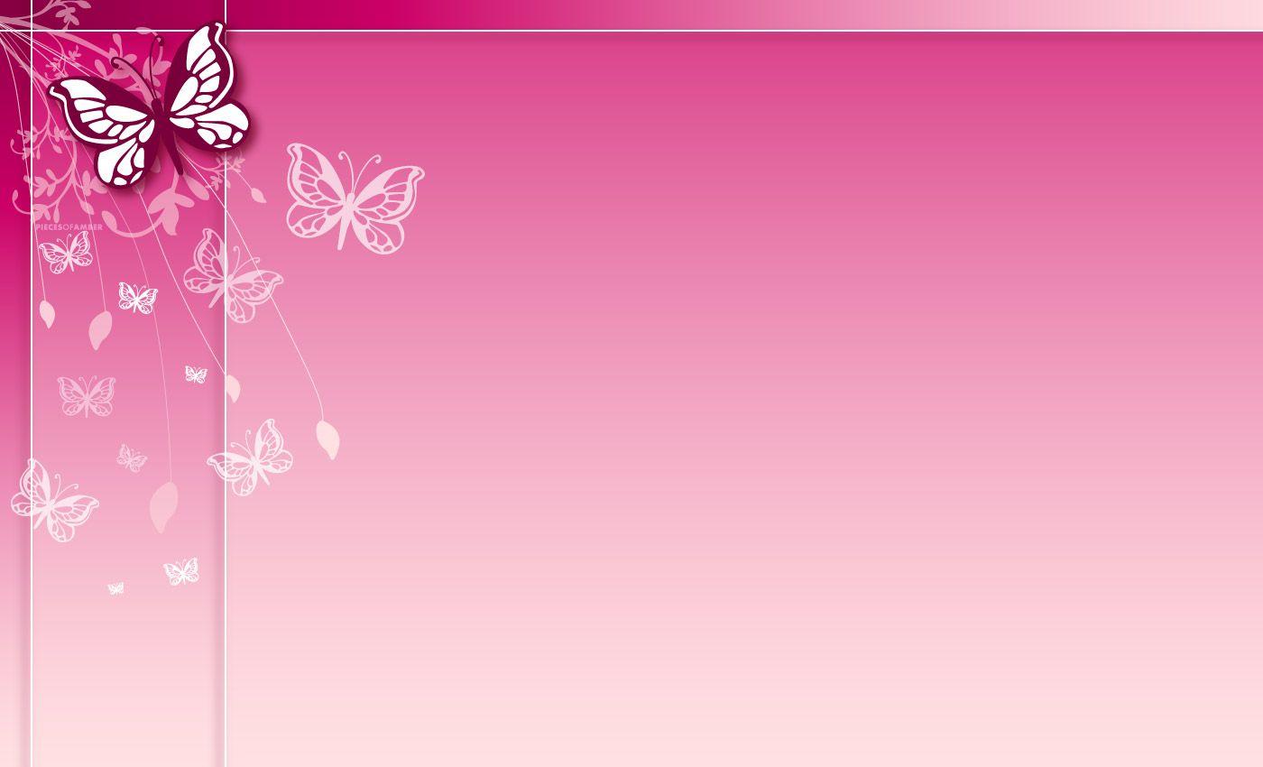 Cute Butterfly Baby Pink Wallpapers Wallpapers