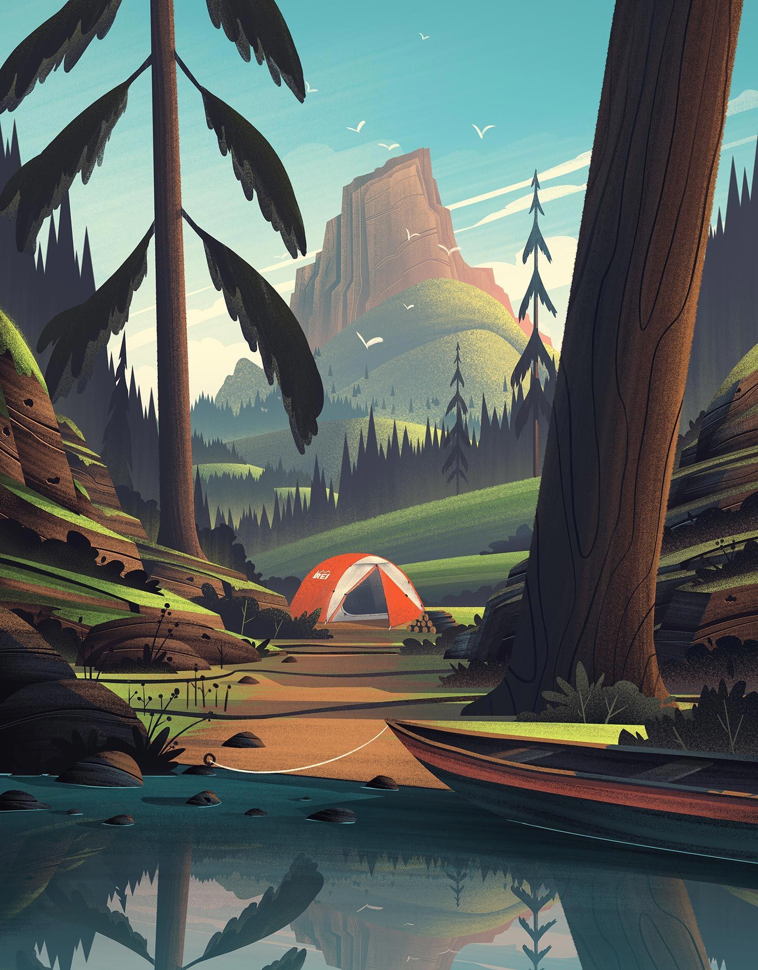 Cute Camping Wallpapers