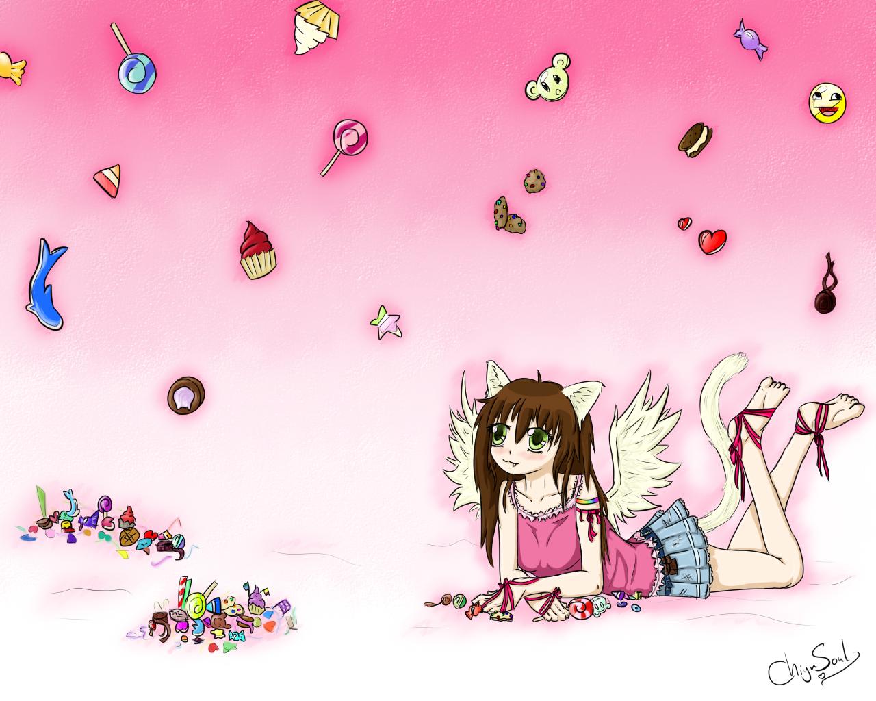 Cute Candy Wallpaper Wallpapers