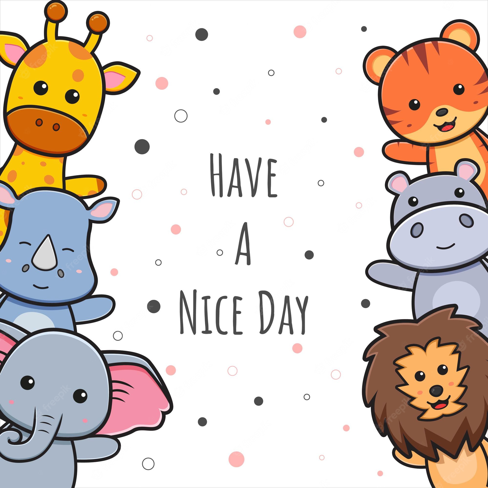 Cute Cartoon Animal Wallpapers